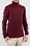 Men's Slim Fit Crew Neck Cotton Knitwear Sweatshirt - 3