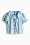 Tie-front blouse - 5