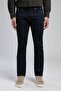 Harry Men's Straight Regular Cut Regular Waist Straight Leg Jean Trousers Blue - 2