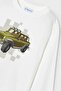 Boy's Long Sleeve Car T-Shirt 4052 - 4