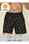 Printed Cotton Boxer Shorts with Elasticated Waistband