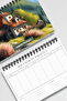 Nature Landscape Themed Model:1 A5 Wire-O Spiral To-Do List Weekly Planner - 8