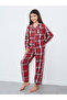 Family Pyjamas - Kids Check Pocket Piped Shirt and Pyjama Set