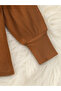 Solid Textures Top with Checked Pants Set - 4