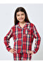 Family Pyjamas - Kids Check Pocket Piped Shirt and Pyjama Set - 2