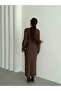 Textured Long Sleeve Knit Dress - 2