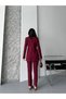Women's Stone Detailed Jacket Trousers Suit - 7