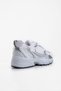Women Men Unisex White Silver Casual Sports Shoes Sneaker - 3