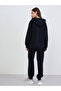 Black Longline Hoodie and Joggers Co-Ords - 5