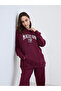 Burgundy Longline Hoodie and Joggers Co-Ords