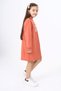 Girl's Printed Relax Fit Crew Neck Long Sleeve Dress - - 3