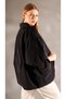 Italian Style Design Triangle Jacket Black - 7