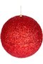 New Year's Ball, Red - 20 cm