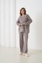 Basic Oversized Crew Neck Knitwear Bottom-Top Set Aw25Au0031 - 3