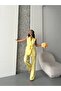 Women's Belted Vest Pants Suit - 2