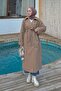 Premium Trench Coat with Shoulder Epaulettes Camel