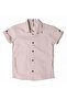 Beige Boy's Printed Shirt 1-5 Years Old - 2