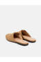 Women Brown Mule With Metal Upper Trim - 4