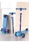 Blaze Storm Skate Scooter for Children 3 Wheel Kids Scooter with 4 Height Adjustable