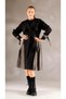 Italian Style Asterli Trench Coat Black