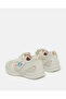 Girls White Rubber Patch Trainer - 3