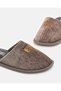 Senior Boys Brown Slide Slippers - 4