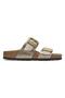 Sydney Cushion Buckle Bf Graceful Double Buckle Bronze Women's Slippers - 2