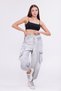 Casual Fit Women's Gray Pocket Jogger Pants - 2