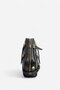Black - Women's Handbag with Black Logo Sp1258 - 5