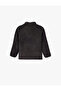 Mock Neck Half Zippered Kangaroo Pocket Fleece Sweatshirt - 2