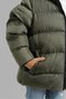 Boy's Khaki Fleece-Lined Waterproof and Windproof K Hooded Winter Puffer Jacket & Coat & Parka - 3