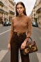 Half Fisherman Straw Pattern Knitwear Sweater-26K74089-Black-99 - 2