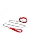 For Pet Dog Lead Chain With Pu Handle & Collar - Large (3.0*120Cm)