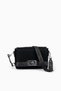 Black - Black Fashion Women's Crossbody Bag Sp1257 - 5