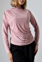 Sandy Turtleneck Ruched Detail Blouse – Comfortable & Elegant - 5