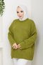 Women's Crew Neck Oversize Knitwear Sweater