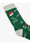 New Year's Themed Socket Socks - 3
