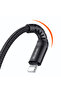 CA-2261 iPhone Fast Data-Charge Cable 3A 1Mt - Black - 2