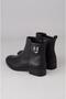 Seç 21895-1 Genuine Leather Women's Boots Black - 5