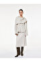 Long Flared Sleeve Buttoned Shawl Collar Scarf Cardigan - 2