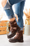 Mi̇la Women's Boots with Velcro