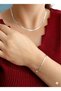 Unisex Italian Flat Crushed Model Steel Necklace Bracelet Set Gold Silver Color Non-Tarnish Stainless Steel - 2