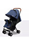 Lightweight Foldable Baby Stroller with Canopy, Safety Belt & Storage Basket – Compact Travel Design - 3