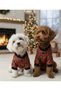 Plaid Patterned Dog Jacket | Handmade 100% Cotton | Dog Outfit |   Small Breed Dog Outfit - 2