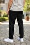 Sweatpants 3 Thread Winter Model with Elastic Waist and Back Pocket with Patch - 3