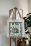 Avatar the Last Airbender Iroh's Tea House Printed Canvas Tote Bag with Velcro and Inner Pocket - 2