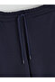 Two Mt Shop Quality Lcw Modest Navy Blue Interlock Plain Loose & Baggy Women's Sweatpants - 6