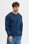 Men's Oversized Sweatshirt Cotton Crew Neck 3 Thread Basic - 2