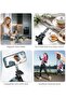 Magnetic Tripod Stand, 3-in-1 Aluminum Foldable with 1/4" Screw & Cold Shoe Mount - 7