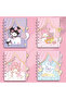 Kuromi Cinnamoroll My Melody Melody Gilded Cover Lined Spiral Notebook School Office Gift - 3